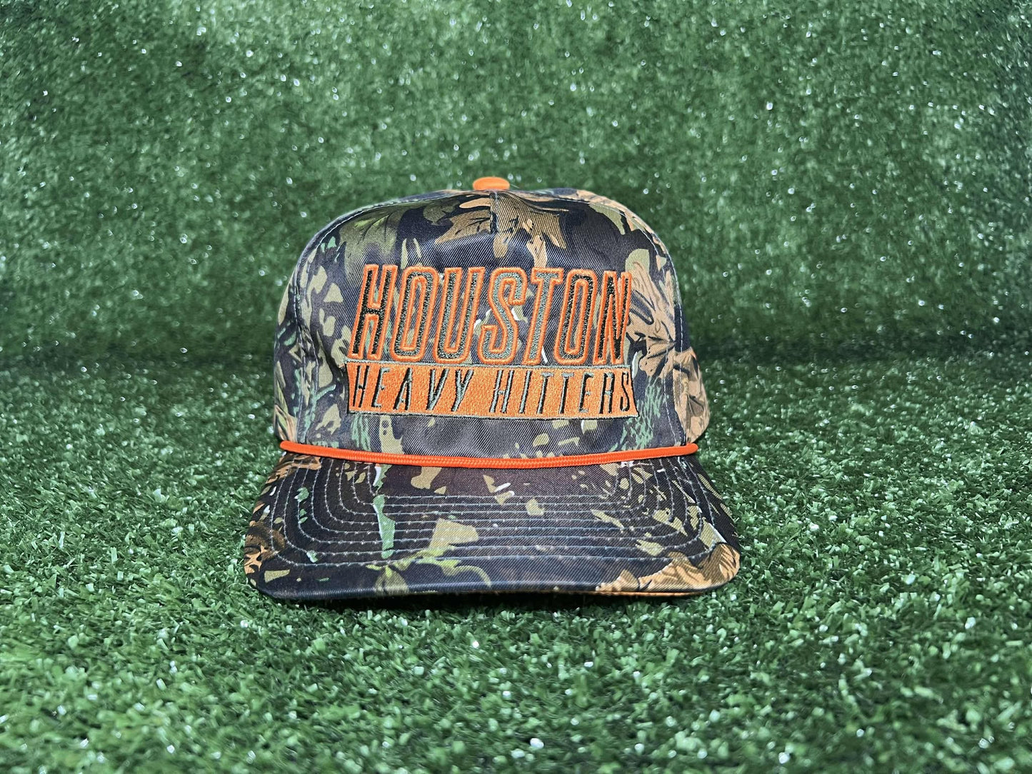 Camo Houston Heavy Hitters Snapback
