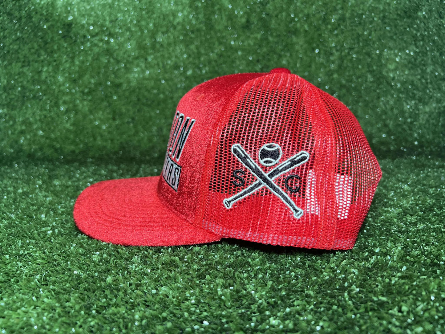 Red Velvet Houston Heavy Hitters Trucker